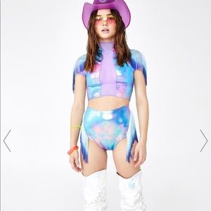 Colorful Fringe Cowboy Set Dolls Kill J Valentine